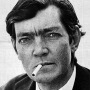 Black and white photograph of Argentine writer Julio Cortázar.