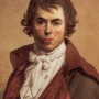 Self-portrait of French artist Jacques-Louis David.