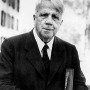 American poet Robert Frost.