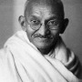 Indian leader Mahatma Gandhi.