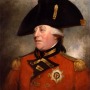 Portrait of King George III in military dress.