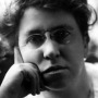 Black and white photograph of American anarchist Emma Goldman.