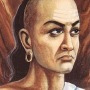 Artist rendering of Hindu statesman and philosopher Kautilya.