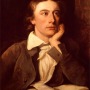 Portrait of English poet John Keats.