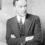 American newspaper commentator and author Walter Lippmann.