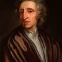 Color portrait of English philosopher John Locke.
