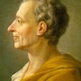 Portrait of French political philosopher Montesquieu.