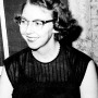 Photograph of American novelist and writer Flannery O’Connor.