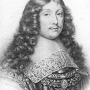 Black and white image of French classical author La Rochefoucauld.
