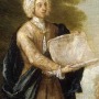 Painting of English privateer Woodes Rogers.