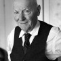 Polish-born American writer Isaac Bashevis Singer.