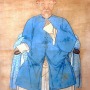 Portrait of Chinese fiction writer Pu Songling.