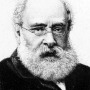 Black and white image of English novelist Anthony Trollope.