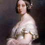 Painting of a young Queen Victoria