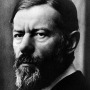 Photograph of German sociologist and political economist Max Weber.