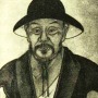 Image of Chinese Song Dynasty poet Mei Yaochen.