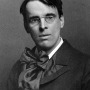 Black and white photograph of Irish poet and writer W. B. Yeats.