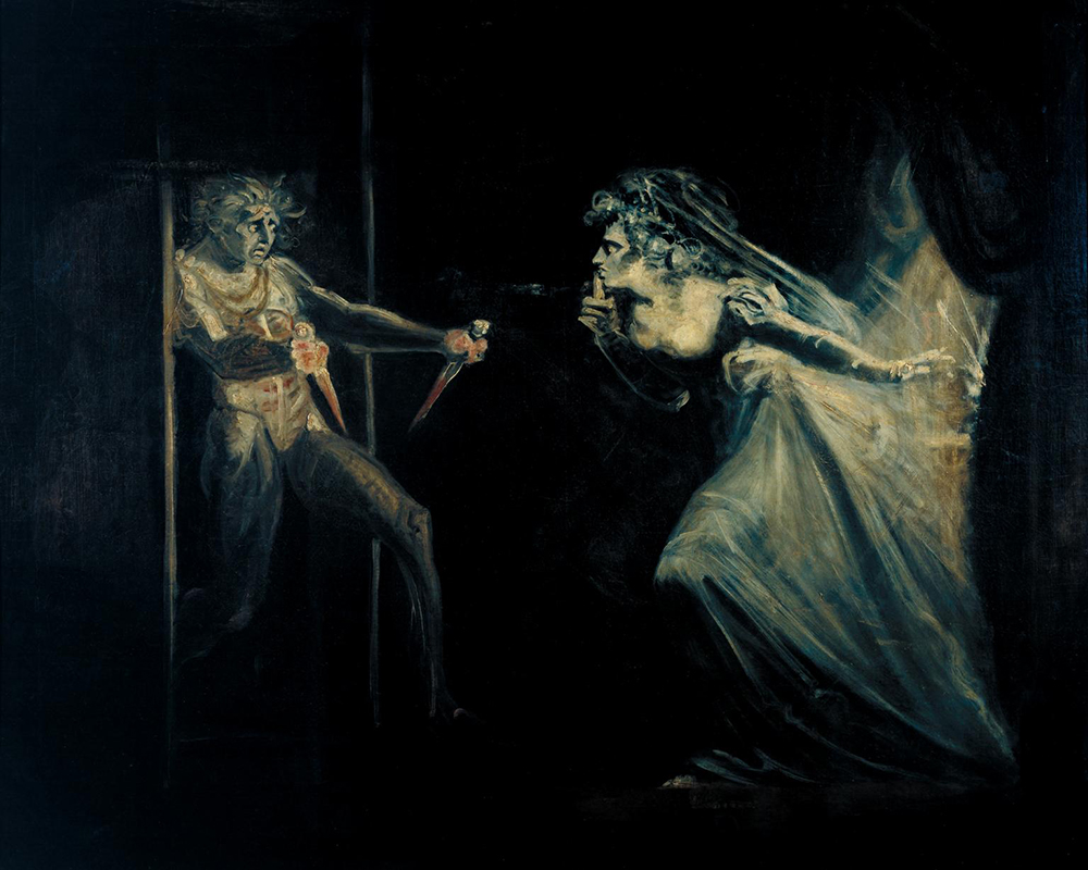 Lady Macbeth Seizing the Daggers, by Henry Fuseli, c. 1812.