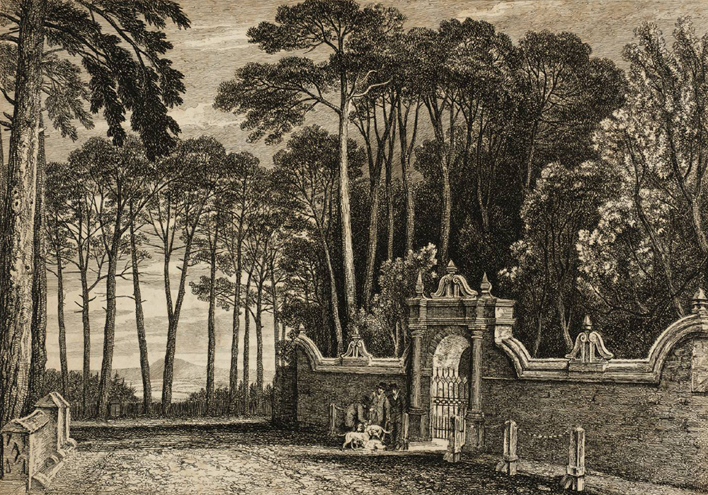 Gateway to the Flower Garden Porch at Farnley, after Joseph Mallord William Turner, 1816. Photograph © Tate (CC-BY-NC-ND 3.0).