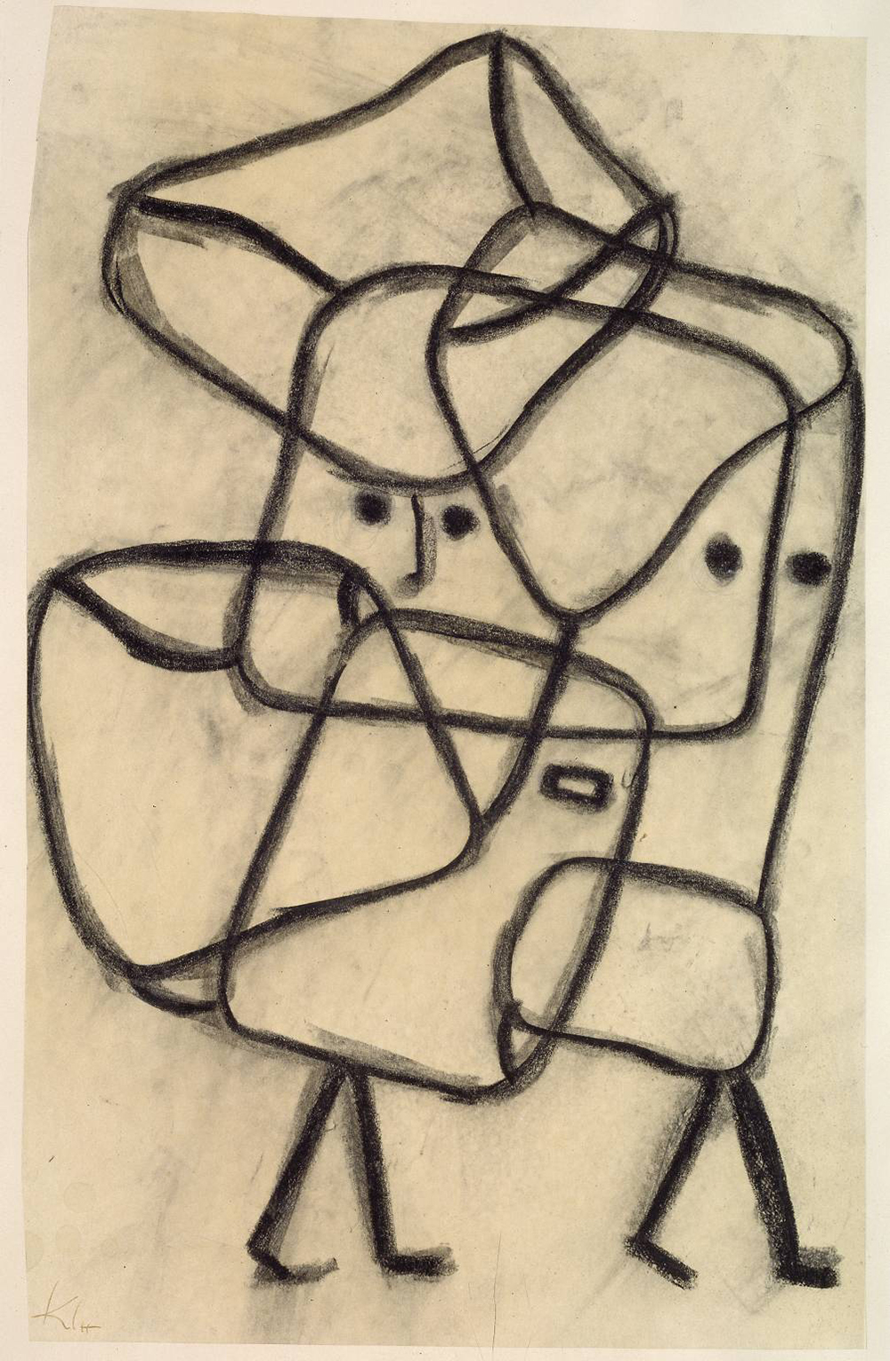 Burdened Children, by Paul Klee, 1930.