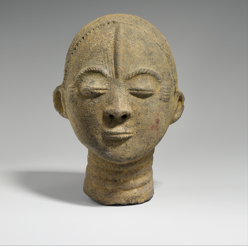Memorial head (nsodie), seventeenth- to mid-eighteenth century. The Metropolitan Museum of Art, The Michael C. Rockefeller Memorial Collection, Purchase, Nelson A. Rockefeller Gift, 1967.