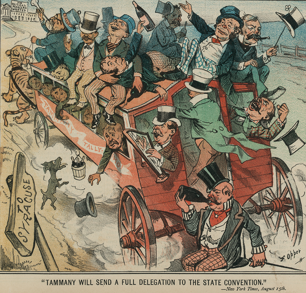 Illustration by Frederick Burr Opper from Puck, August 23, 1882. Library of Congress, Prints and Photographs Division.