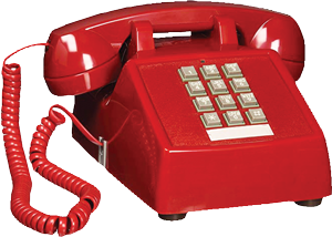 A red telephone