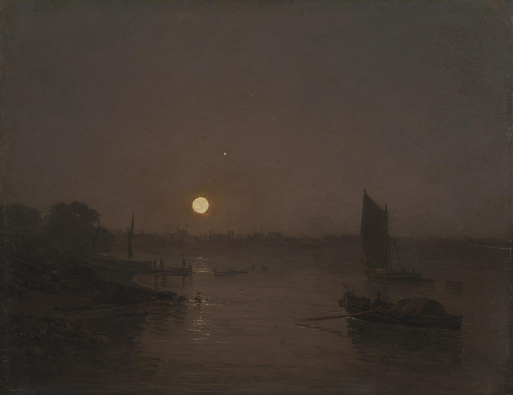 Moonlight, a Study at Millbank, by Joseph Mallord William Turner, 1797. Photograph © Tate (CC-BY-NC-ND 3.0). Moonlight, a Study at Millbank, by Joseph Mallord William Turner, 1797. Photograph © Tate (CC-BY-NC-ND 3.0).