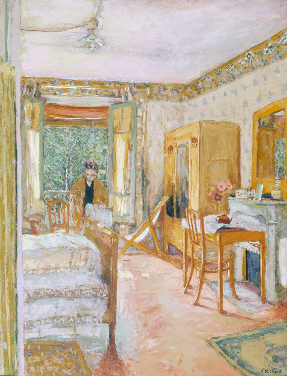 “Sunlit Interior,” by Édouard Vuillard, c. 1920. © Tate (CC BY-NC-ND 3.0).