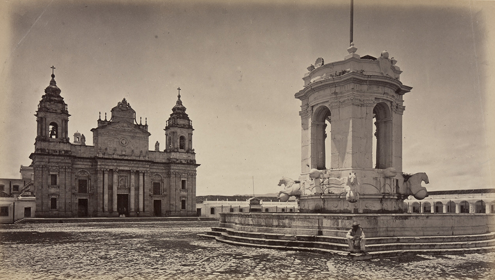 Plaza, Guatemala, by Eadweard Muybridge, 1875. Smithsonian American Art Museum, Gift of Mary and Dan Solomon, 1997.