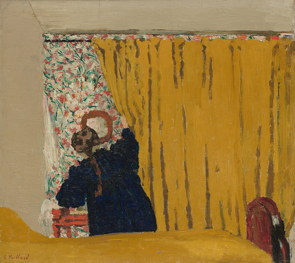 The Yellow Curtain, by Edouard Vuillard, c. 1893.